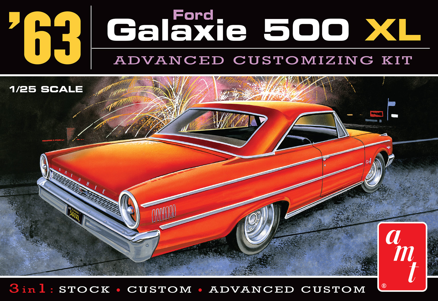 Ford Galaxie 500xl 1963 Amt Pa Gombotec Webshop