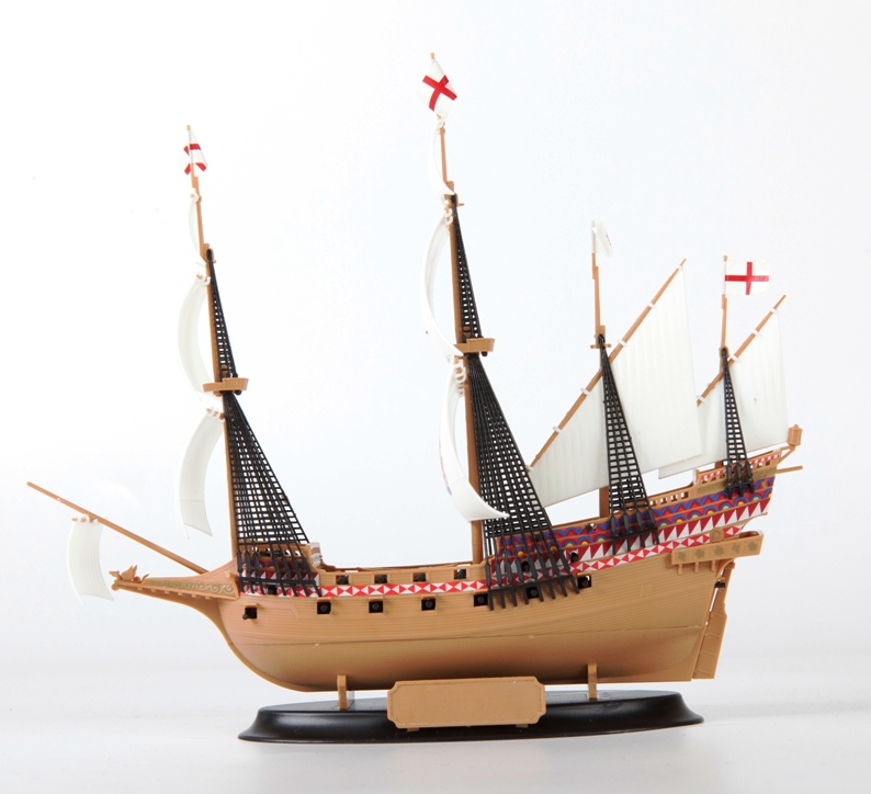 Sir Francis Drakes flagship HMS Revenge - Zvezda 1/350 på Gombotec webshop.